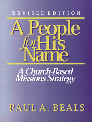 cover image of A People for His Name (Revised Edition)